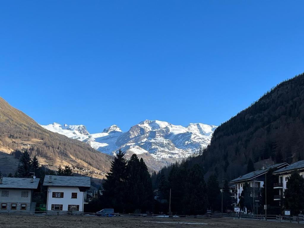 The Snow - Appartamento Panoramico Con Balcone Champoluc Buitenkant foto